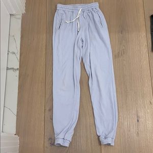 Light blue brandy melville sweatpants